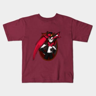 Hazbin Hotel Husk Portrait Kids T-Shirt